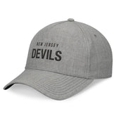 NHL New Jersey Devils Fanatics Elements A-Frame Leather Strapback Hat