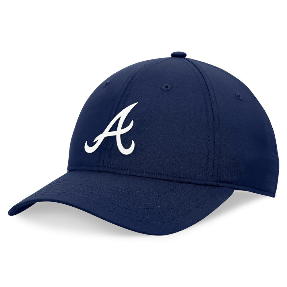 Navy Atlanta Braves Fanatics Front Office Ripstop Unstructured Adjustable Hat