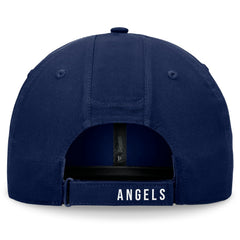 Navy Los Angeles Angels Fanatics Front Office Ripstop Unstructured Adjustable Hat