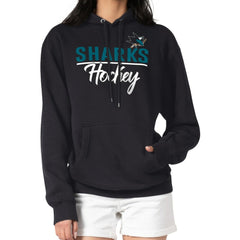 NHL San Jose Sharks G-III 4Her by Carl Banks Women's Team Sport Tri-Blend Fleece Hoodie