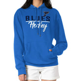 NHL St. Louis Blues G-III 4Her by Carl Banks Women's Team Sport Tri-Blend Fleece Hoodie