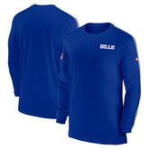 Sideline Coach UV Performance Long Sleeve T-Shirt - Buffalo Bills T-shirts