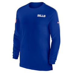 Sideline Coach UV Performance Long Sleeve T-Shirt - Buffalo Bills T-shirts