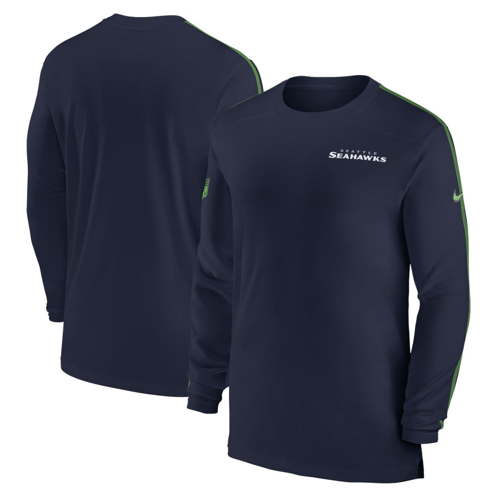 Sideline Coach UV Performance Long Sleeve T-Shirt - Seattle Seahawks T-shirts