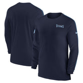 Sideline Coach UV Performance Long Sleeve T-Shirt - Tennessee Titans T-shirts