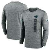 Sideline Velocity Dri-FIT Long Sleeve T-Shirt - Carolina Panthers T-shirts