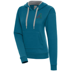 Teal Arizona Diamondbacks Antigua Women's Cooperstown Victory Pullover Hoodie