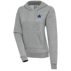 Heather Gray Seattle Mariners Antigua Women's Cooperstown Victory Pullover Hoodie