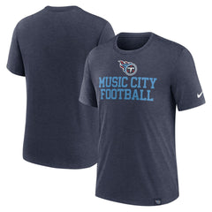 Blitz Tri-Blend T-Shirt - Tennessee Titans T-shirts