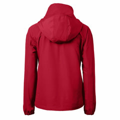 Red Minnesota Twins Cutter & Buck Women's Charter Eco Recycled Full-Zip Jacket