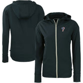 Navy Philadelphia Phillies Cutter & Buck Women's Daybreak Eco Recycled Full-Zip Hoodie