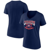 NHL Montreal Canadiens Women's Slapshot V-Neck T-Shirt