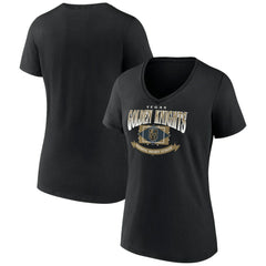NHL Vegas Golden Knights Women's Slapshot V-Neck T-Shirt