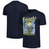 Memphis Grizzlies Sportiqe Unisex Swish Super-Soft Comfy Tri-Blend T-Shirt