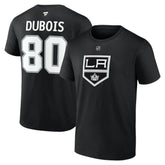 NHL Pierre-Luc Dubois Los Angeles Kings Fanatics Authentic Stack Name & Number T-Shirt