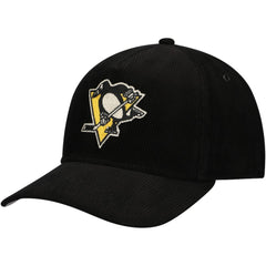 NHL Pittsburgh Penguins American Needle Corduroy Chain Stitch Adjustable Hat