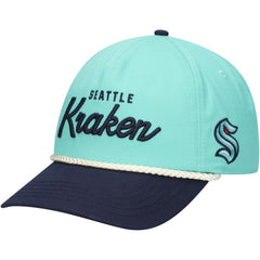 NHL Seattle Kraken American Needle Roscoe Washed Twill Adjustable Hat