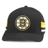 NHL Boston Bruins American Needle HotFoot Stripes Trucker Adjustable Hat