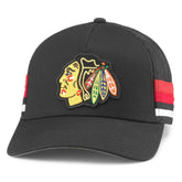 NHL Chicago Blackhawks American Needle HotFoot Stripes Trucker Adjustable Hat
