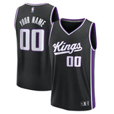 Fanatics Sacramento Kings Youth Fast Break Custom Replica Jersey