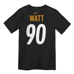 T.J. Watt Preschool Player Name & Number T-Shirt - Pittsburgh Steelers T-shirts