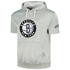 Fanatics Brooklyn Nets Short Sleeve Pullover Hoodie