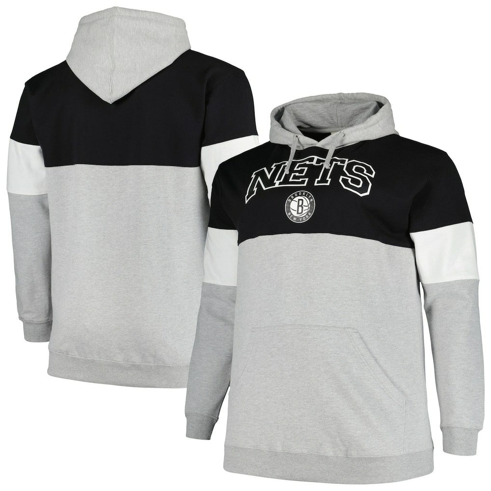 Fanatics Brooklyn Nets Big & Tall Pullover Hoodie