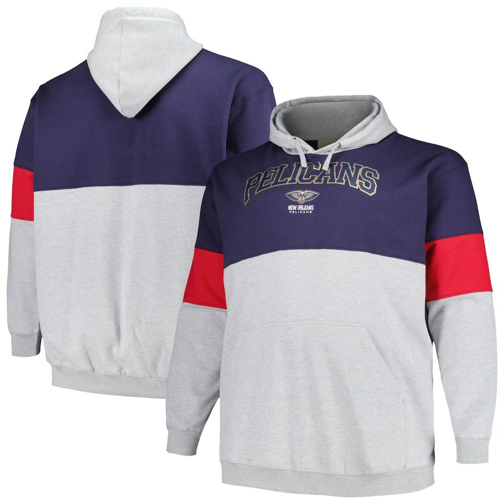 Fanatics New Orleans Pelicans Big & Tall Pullover Hoodie