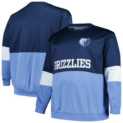 Fanatics Memphis Grizzlies Big & Tall Split Pullover Sweatshirt