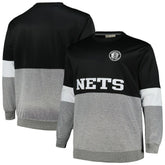 Fanatics Brooklyn Nets Big & Tall Split Pullover Sweatshirt