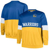 Fanatics Golden State Warriors Big & Tall Split Pullover Sweatshirt sale