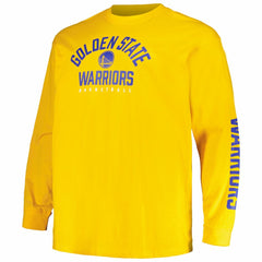 Fanatics Golden State Warriors Big & Tall Short Sleeve & Long Sleeve T-Shirt Set sale