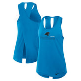 Women's Open-Back Crisscross Dri-FIT Tank Top - Carolina Panthers Tops