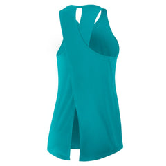 Women's Open-Back Crisscross Dri-FIT Tank Top - Miami Dolphins Tops