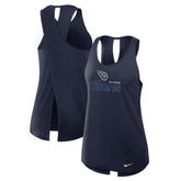 Women's Open-Back Crisscross Dri-FIT Tank Top - Tennessee Titans Tops