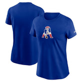 Women's Throwback Primary Logo T-Shirt - New England Patriots T-shirts
