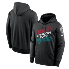 vs. Jacksonville Jaguars 2023 London Game Pullover Hoodie - Atlanta Falcons Hoodies