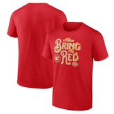 NHL Calgary Flames Fanatics 2023 NHL Heritage Classic Local T-Shirt – Red