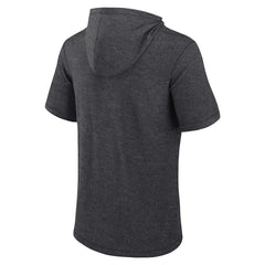 Push Short Sleeve Pullover Hoodie - Carolina Panthers Hoodies