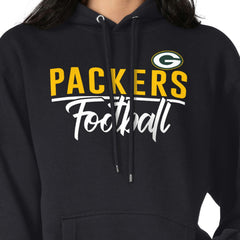 G-III 4Her by Carl Banks Women's Graphic Fleece Pullover Hoodie - Green Bay Packers Hoodies