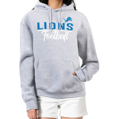 G-III 4Her by Carl Banks Women's Graphic Fleece Pullover Hoodie - Detroit Lions Hoodies