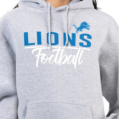 G-III 4Her by Carl Banks Women's Graphic Fleece Pullover Hoodie - Detroit Lions Hoodies