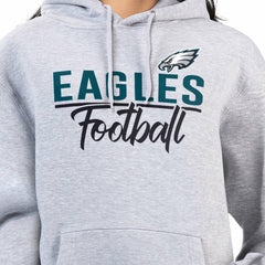 G-III 4Her by Carl Banks Women's Graphic Fleece Pullover Hoodie - Philadelphia Eagles Hoodies
