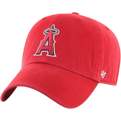 Red Los Angeles Angels '47 Clean Up Adjustable Hat