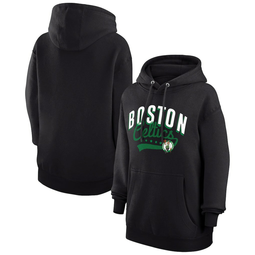 Boston Celtics G-III 4Her by Carl Banks Women's Filigree Logo Pullover Hoodie - Black shop