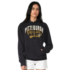 NHL Pittsburgh Penguins G-III 4Her by Carl Banks Women's Filigree Logo Pullover Hoodie – Black