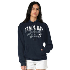 NHL Tampa Bay Lightning G-III 4Her by Carl Banks Women's Filigree Logo Pullover Hoodie – Navy