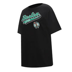 Boston Celtics Pro Standard Women's Script Boyfriend T-Shirt