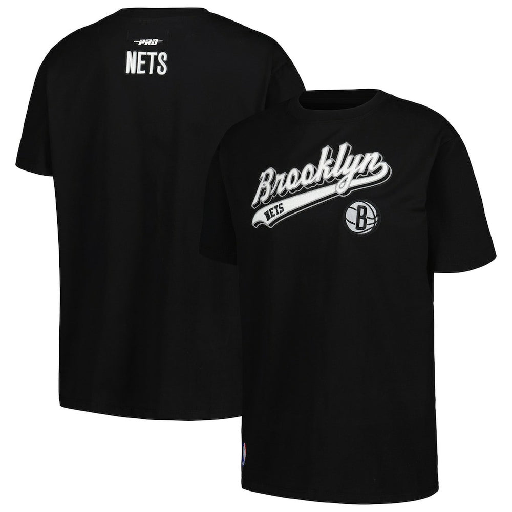 Brooklyn Nets Pro Standard Women's Script Boyfriend T-Shirt