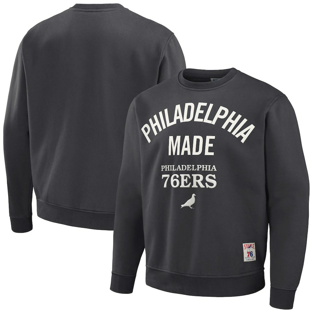 Philadelphia 76ers NBA x Staple Plush Pullover Sweatshirt